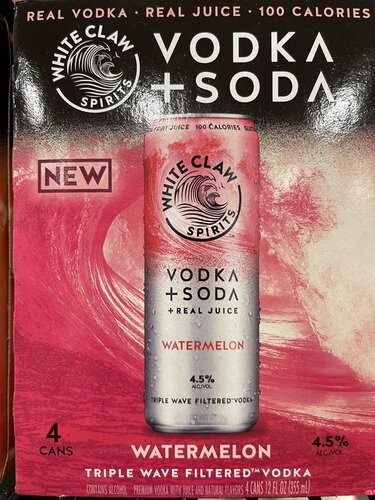White Claw Vodka Soda Variety Pack 8-12oz Cans :: Ready to Go Cocktails