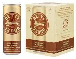 Betty Booze - Sparkling Bourbon Oaked Smoked Lemonade (4 pack 12oz cans) (4 pack 12oz cans)