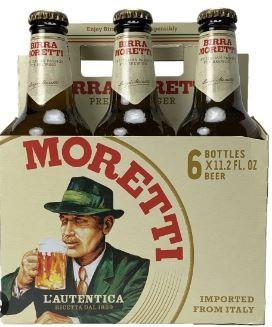 Moretti - Original Lager (6 pack 12oz bottles) (6 pack 12oz bottles)