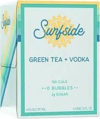Surfside - Green Tea & Vodka (4 pack 12oz cans) (4 pack 12oz cans)