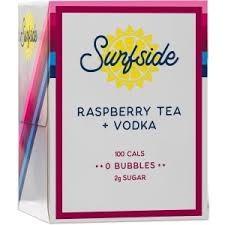 Surfside - Raspberry Tea & Vodka (4 pack 12oz cans) (4 pack 12oz cans)