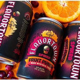 Two Roads Brewing Flavortown - Spiked Fruit Punch (6 pack 12oz cans) (6 pack 12oz cans)