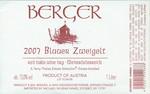 2021 E. & M. BERGER  - Blauer Zweigelt (1L) (1L)