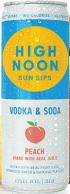 High Noon Sun Sips - Peach Vodka & Soda (24oz can)
