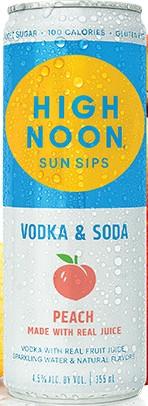 High Noon Sun Sips - Peach Vodka & Soda (24oz can) (24oz can)