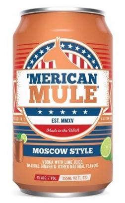 Merican Mule - Mule Cocktail (4 pack 12oz cans) (4 pack 12oz cans)