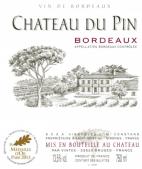 2019 Chateau Du Pin - Bordeaux (750)
