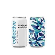 Collective Arts - Sparkling Hard Tea Blueberry Elderberry (6 pack 12oz cans) (6 pack 12oz cans)