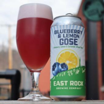 East Rock Brewing - Blueberry Lemon Gose (4 pack 16oz cans) (4 pack 16oz cans)