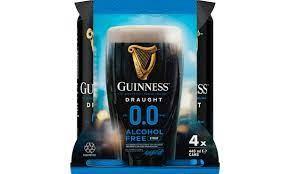 Guinness - 0.0% Draught (4 pack 16oz cans) (4 pack 16oz cans)