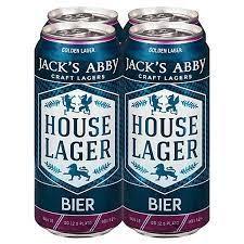 Jack's Abby House Lager (4 pack 16oz cans) (4 pack 16oz cans)