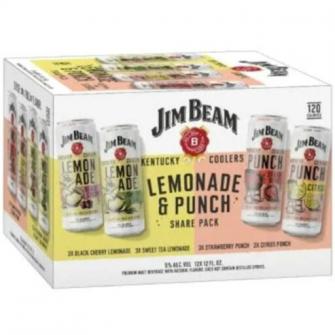 Jim Beam - Kentucky Coolers Lemonade & Punch (6 pack 12oz cans) (6 pack 12oz cans)