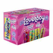 Loverboy Sparkling Hard Tea - Variety (8 pack 12oz cans) (8 pack 12oz cans)