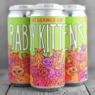 Fat Orange Cat Brew Co. - Baby Kittens New England IPA (4 pack 16oz cans) (4 pack 16oz cans)